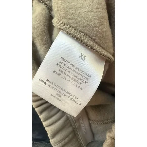 Essentials Fear of God Men's XS Taupe Sweatpants Casual Elastic Waist Pants - Picture 6 of 8